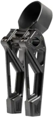 Kodlin - K55131 - Fastback Riser Kit, 8in. Rise wIth Gauge Bucket
