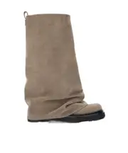 The Attico Robin Combat Boots 37.5,36,37,38.5,38,39.5,39,40.5,40,41 taupe