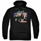 Poison Talk Dirty To Me Hoodie Sweatshirt Mens Licensed Rock Band Retro Black