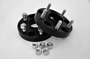30MM HUB CENTRIC SPACERS 5X114.3 CB 66.1 FOR NISSAN WITH STUDS ATTACHED.