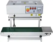 Continuous Band Heat Sealer Heat Sealing Batch Coding Machine For Plastic Bags