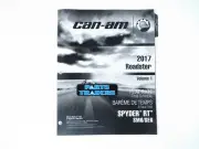Genuine Can-Am Flat Rate Time Schedule Labor Manual Spyder Roadster RT 2017