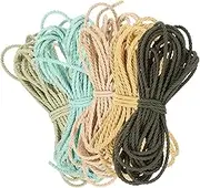 Mikinona 5Pcs Elastic Cord for Jewelry Making Stretch String for Necklaces and Bracelets Each for Personalized