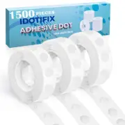 Balloon Glue Points Dots Double Sided 1500 Pcs, Balloon Tape for Arch, Wedding D
