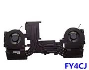 FOR ALIENWARE AREA-51M Upgrade RTX 2080 CPU Graphics Cooling Fan Heatsink 0FY4CJ