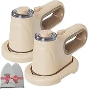 Integrity Vacuum Steamer for Clothes, Sightfelt Steam Iron, Handheld Garment Steamer for Clothing, Portable Mini Travel Iron, Cloth Wrinkle Plancha De Vapor for Home with Ironing Glove(2PCS)