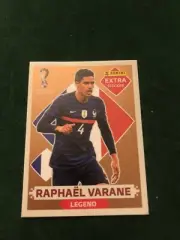 Panini Raphael Varane Extra Sticker Bronze World Cup Qatar 2022 Legend Mint