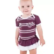 MANLY SEA EAGLES NRL GIRLS FOOTYSUIT TUTU FRILL SKIRT BABY INFANT ONE-PIECE