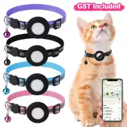 Adjustable Cat Collar, Reflective Small Pet Cat Collar Strap for Apple AirTag