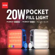 ZHIYUN FIVERAY M20 M20C 20W RGB LED Pocket Video Fill Light Photography Lighting