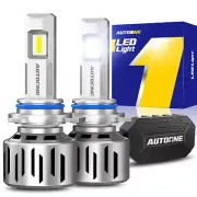 AUXITO 9012/HIR2 LED Bulbs 120W Headlights 6500K Bright White Mini Size CanBus (for: Fiat)