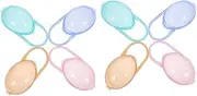 Totority Baby Pacifier Storage Organiser Bibs Pacifier Case Portable Easy to Clean