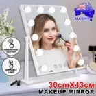 Makeup Mirror With Lights Hollywood Style Vanity 12 LED Bulbs Rotatable Dimmable