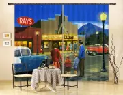 3D Restaurant House A625 Blockout Photo Curtain Fabric Window Kevin Walsh Amy