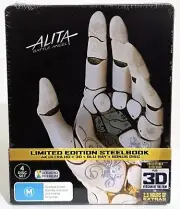 Alita: Battle Angel - Limited Edition Steelbook (4K UHD+3D+Blu-Ray, 4-Disc Set)