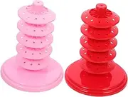 CATIEBYE 2pcs Lollipop Holder Stand Popsicle Holders Lollipop Base Party Favors Lollipop Display Base Sticks Buffet Lollipop Party Decorations Decorative Lollipop Rack Sucker Pp