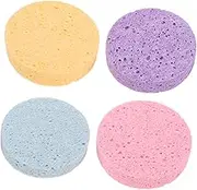 NUOBESTY 4pcs Watercolor Painting Sponge Durable Absorbent Cleaning Pads for Artists Non Abrasive Paint Brush Scrubber for Effortless Cleanup