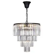 Celestial 39cm 5 Light 4 Tier Crystal Glass Chandelier