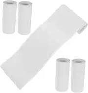5 Rolls Mini Handheld Printer Stickers Mini Printer Self Adhesive Thermal Labels Sticky Label Labels for Thermal Printers Thermal Printer Label Self Adhesive Labels White Paper