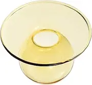 GOOHOCHY Unique Glass Dessert Bowl Ice Cream Glass Cup Fruit Bowl for Coffee Shops Cake Stores Hotels