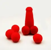 Sponge Brother Ball Magic Trick Fun Magician Tricks Adult Props Illusions Street