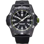 ProTek Carbon Dive 1000 Series Tritium Black Green Watch - Brand New