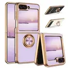 For Samsung Galaxy Z Flip3 / Flip4 / Flip5 5G Shockproof Stand Rugged Case Cover