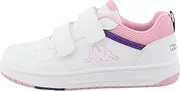[Supremo - Kappa] Girls' 95k0513002 Trainers, White Viola Rose, 39 EU