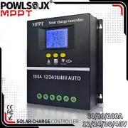 POWLSOJX MPPT- 60A- Solar Charge Controller 12V 24V 36V 48V Solar Panel L