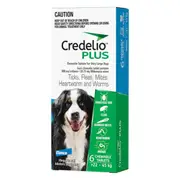 Credelio Plus Chewable Tablets For X-Large Dog 22-45kg 6pk