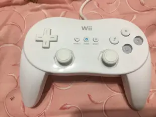 原廠Wii一代/二代 PRO經典有線手柄 傳統式 搖桿手把 遊戲手柄 Wii U可用