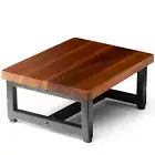 Wooden Two Step Stool - Heavy Duty One Step Stool for Adult and Kids - Holds ...