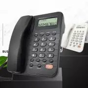 Telephone Professional Office Desk Phone Corded Landline With Incoming Calls