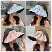 Foldable Sun Cap UV Protection Beach Cap Summer Panama Hat