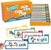 Read and Rhyme Flip Book, 30 Read and Rhyme Flip Books, ABC Vocabulary Flashcards, Letter Pronunciation Flashcards, Educational Reading Games