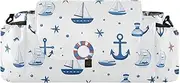 miaozhen Marine Symbol Blue White umbrella stroller organizer bag caddy frame stroller magic sticker acesorios para baby accesorios para coche de
