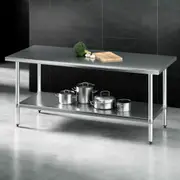 Cefito 1829x760mm????Stainless Steel Kitchen Bench 430