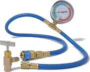 MGAVATPNPY R134A Refrigerant Recharge Hose Pipe Car Air Conditioner Fluoride Tube Cold Pressure Gauge Air Conditioning Hoses and Accessories