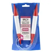 Birch Knitting Needle Circular - 20mm*