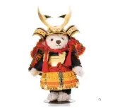 Steiff TEDDY Bear SAMURAI Hayabusa II New Japan