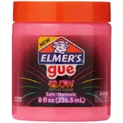 Elmer's Premade Slime Glow in the Dark Pink Gue 236.5mL