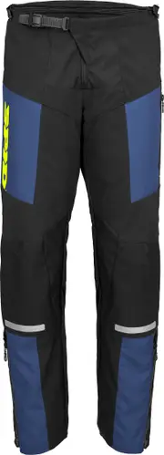 Spidi Enduro Pro, textile pants , color: Black/Blue/Yellow , size: M