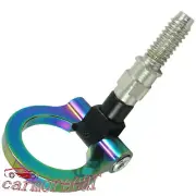 NEO CHROME CNC EURO RACING T2 TOW HOOK FIT BMW M E90 E91 E92 E93 E46 E81 E36 E30