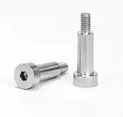 10pcs M3 M4 M5 M6 304 Stainless Steel Hex Hexagon Socket Cap Head Shoulder Roller Bearing Screw Bolt High Tensile(15mm (10pcs),D5-M4)