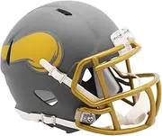 NFL Mini Speed Helmet Minnesota Vikings Slate Collection Edition Football Helmet