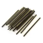 30Pcs 50 Position 1.27mm Pitch Single Row Right Angle Header Connector