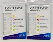 2x 75 Pt Ultimate Guard Magnetic Card Case - Standard Size - TCG POKEMON