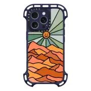 iPhone 16 Pro Ultra Bounce Case MagSafe Compatible Smiley Sunrise