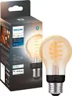 Philips Hue White Ambiance Filament A19 Bluetooth Smart LED Bulb