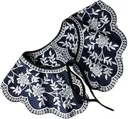 [BESTYASH] 1 Pc Women Fake Collar Embroidery Comfortable Embroidered Collar Women's Retro Collar for Dresses/shirts